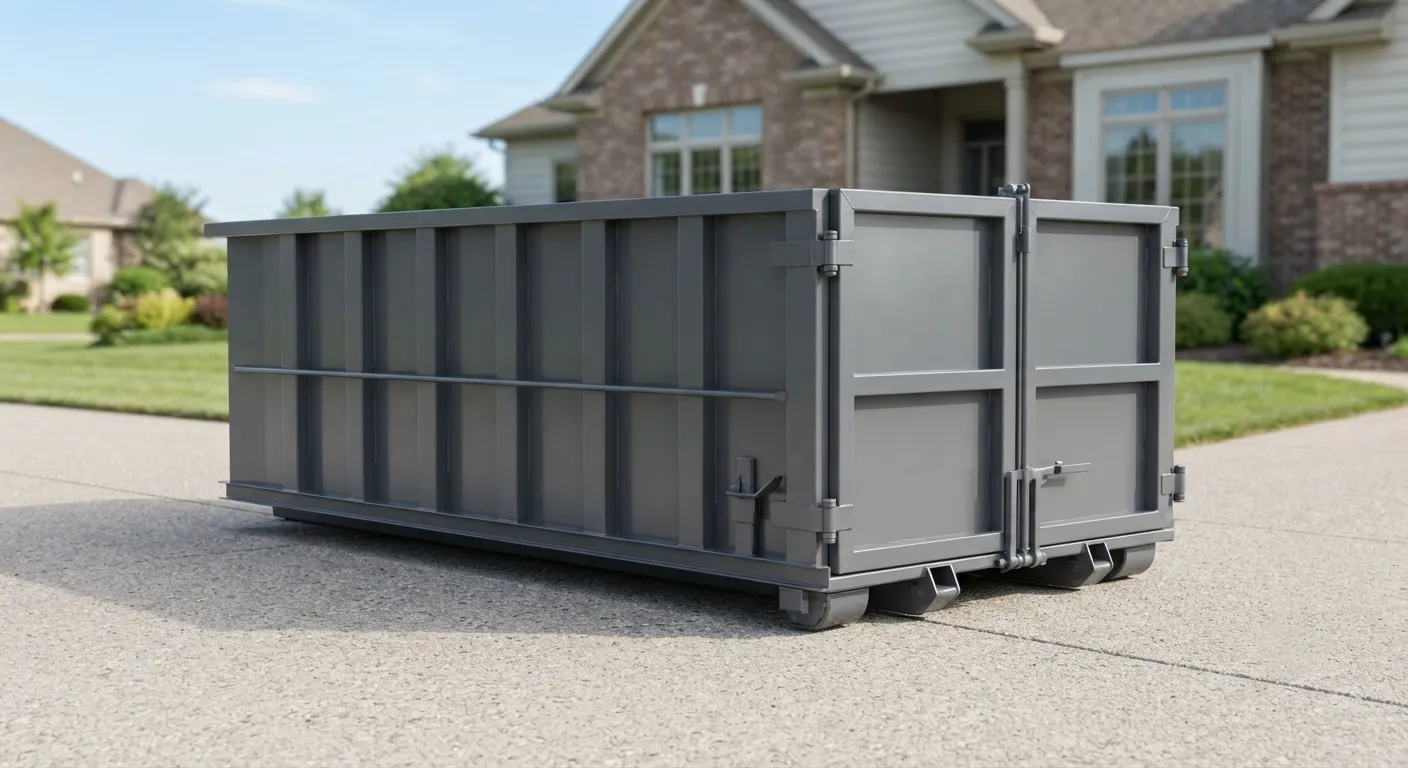 10 yard dumpster rental from our Brooklyn Park fleet
