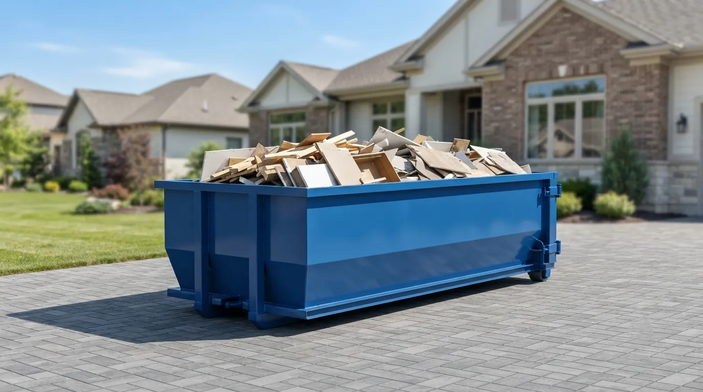 20 yard dumpster rental from our Brooklyn Park fleet