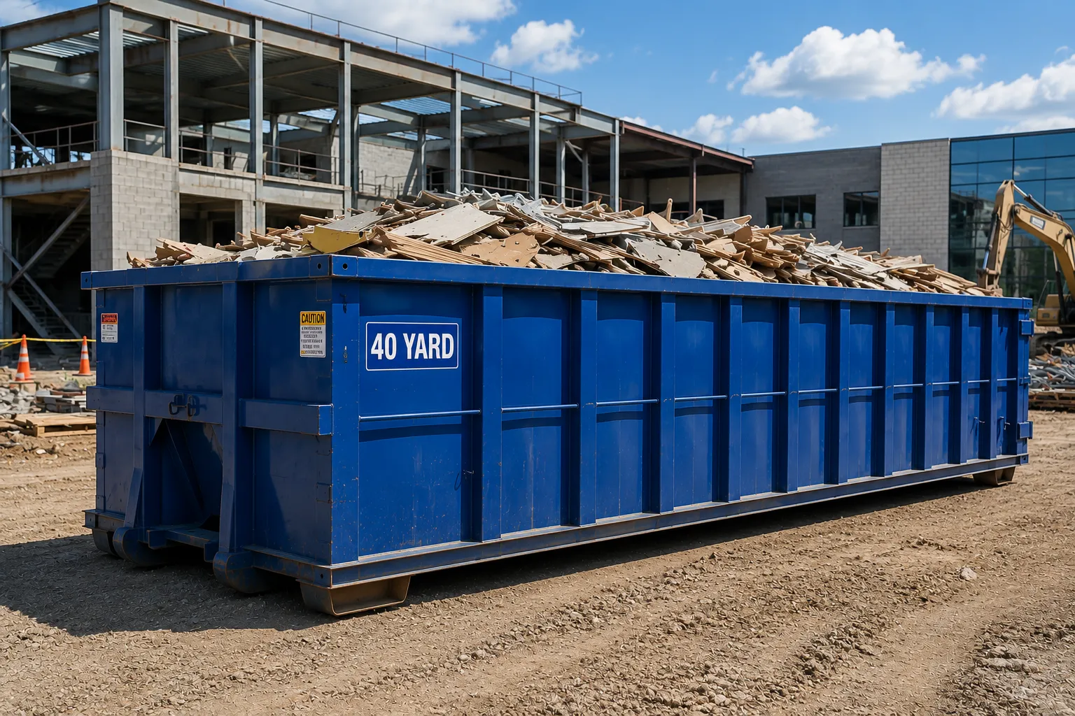 40 yard dumpster rental from our Brooklyn Park fleet